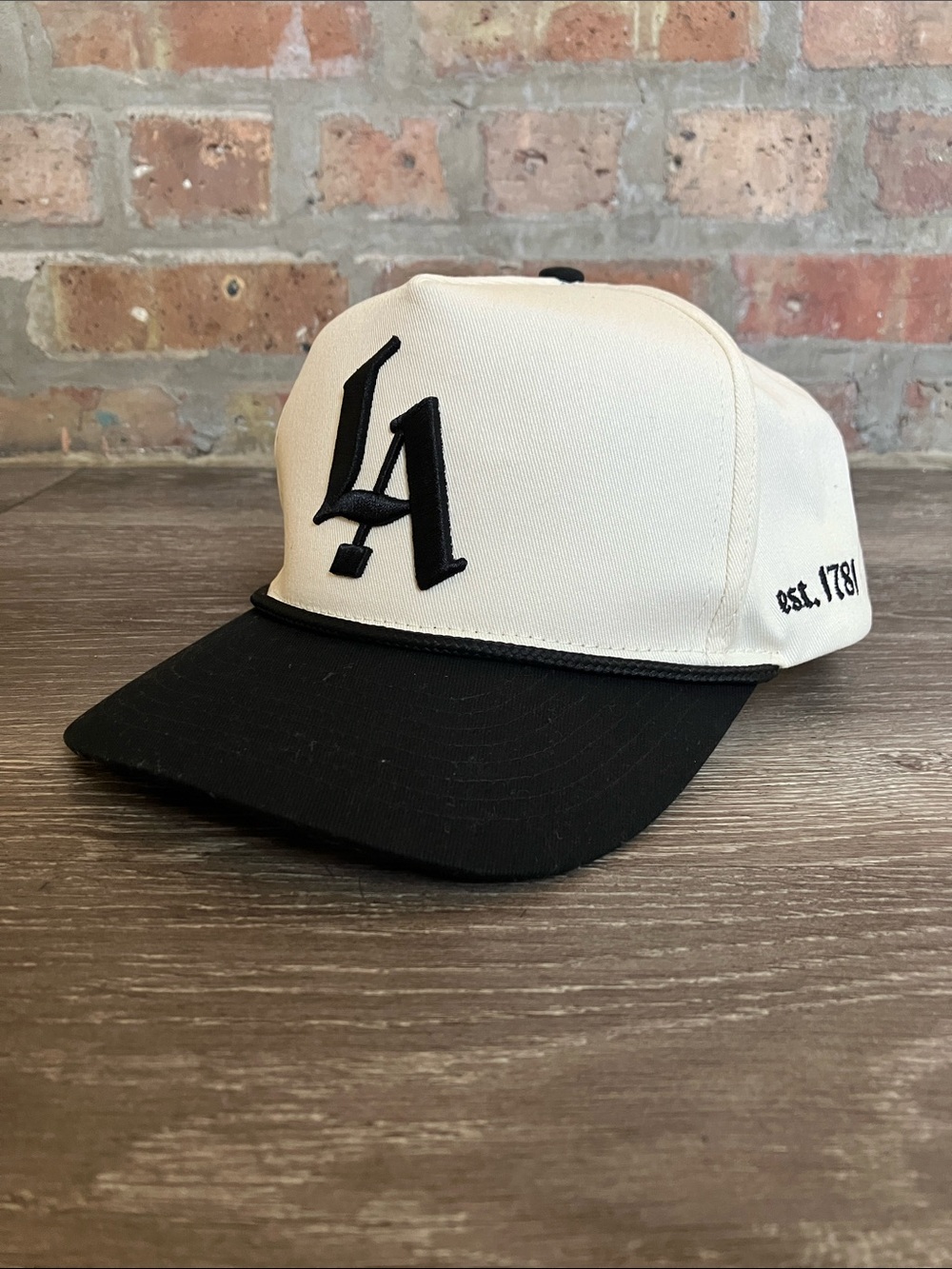 Goodlife Los Angeles Hat LA Snapback Cap Black Embroidery